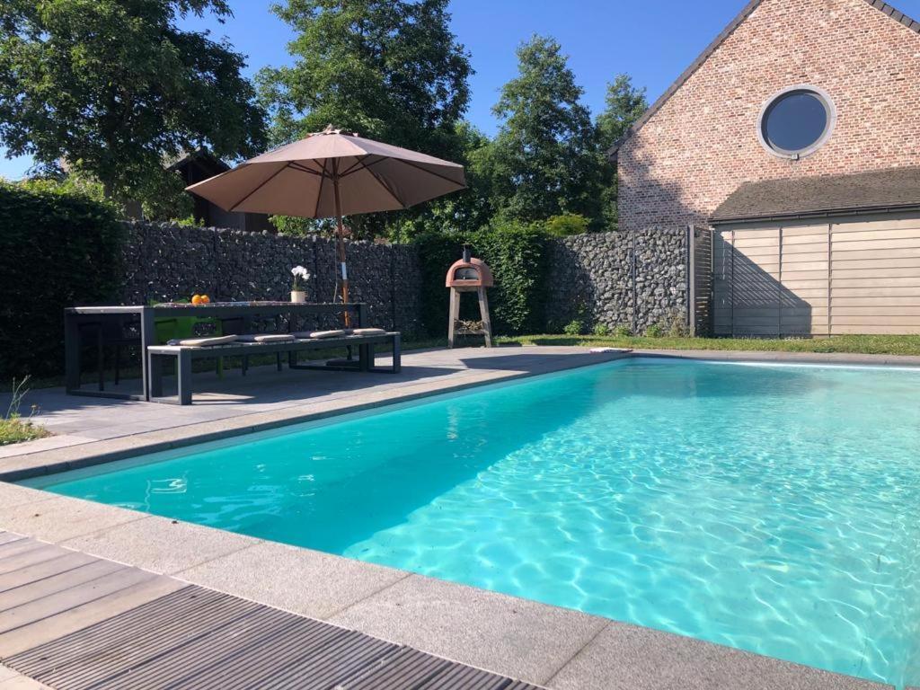 Landelijke Villa Met Zwembad En Gezellige Openhaard Zemst Екстер'єр фото