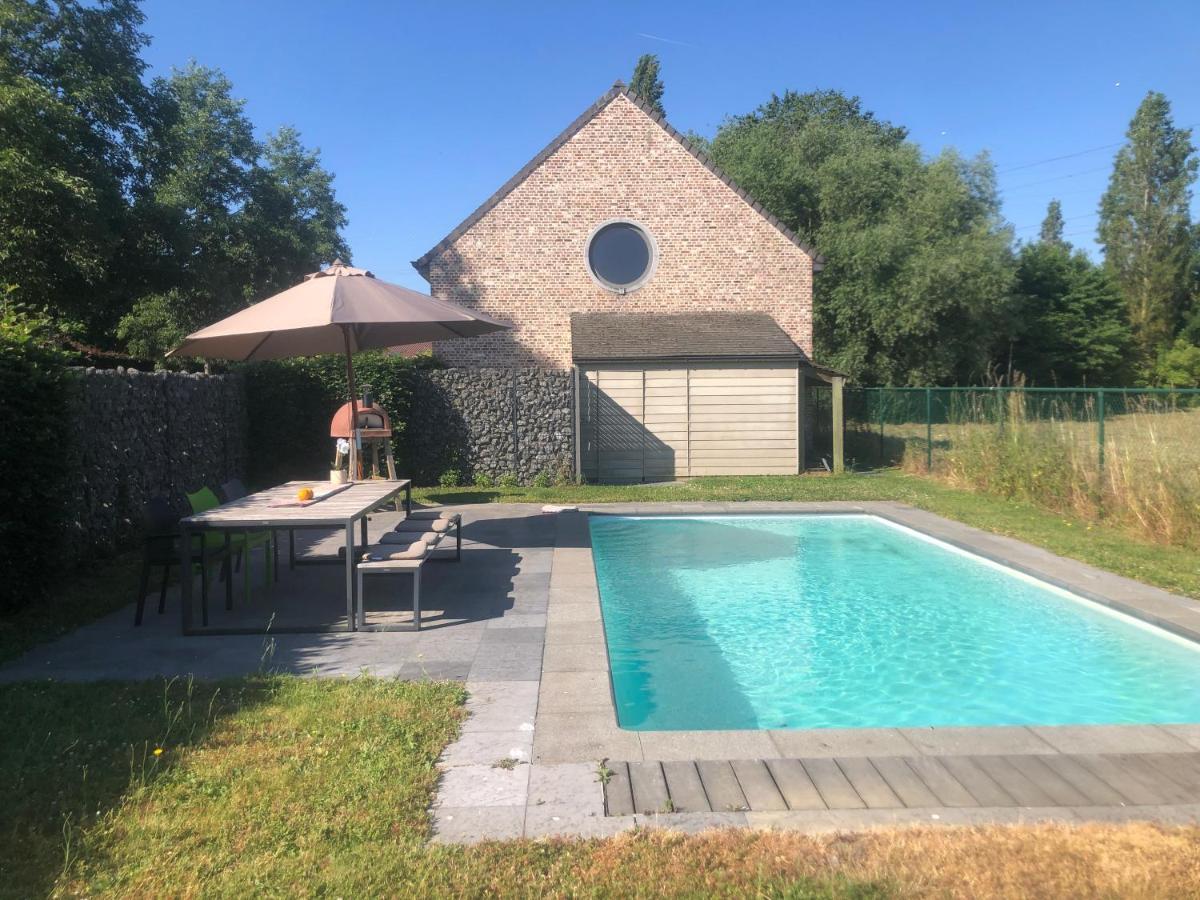 Landelijke Villa Met Zwembad En Gezellige Openhaard Zemst Екстер'єр фото